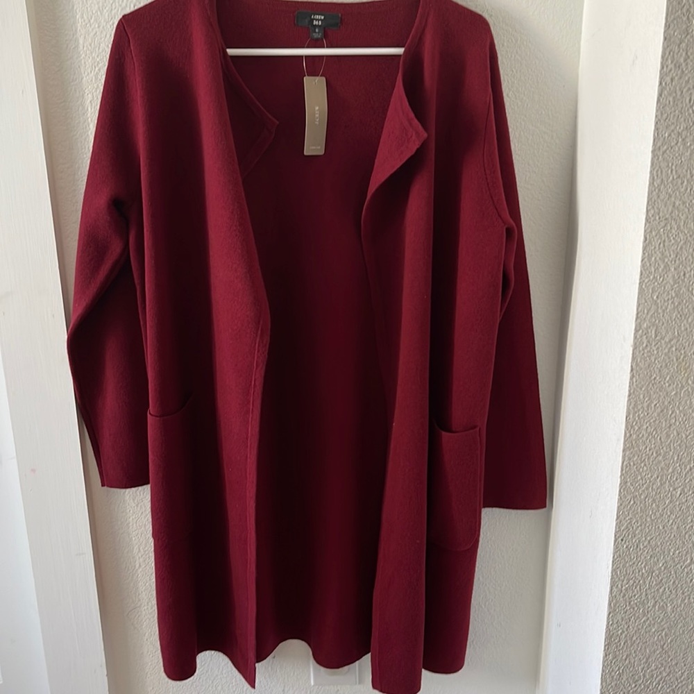 J Crew Long Cardigan